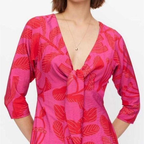 Compañia Fantastica Floral Print Midi Dress - Picture 3 of 5